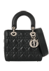 Small My ABC Lady Dior, £2,100, Handbags, Black, Leather, Front view